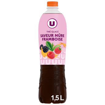 Image de U
Boisson au thé Saveur Mûre Framboise - Bouteille
