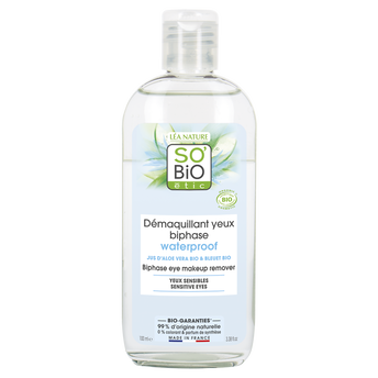 Image de Demaquillants yeux biphase waterproof,yeux sensibles SO'BIO