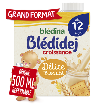 Image de Lait et céréales bébé délice biscuité dès 12 mois BLEDIDEJ BLEDINA