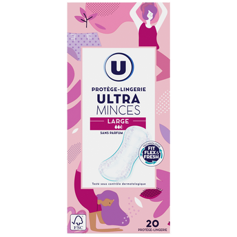 Image de U
Protège-lingerie ultra minces large