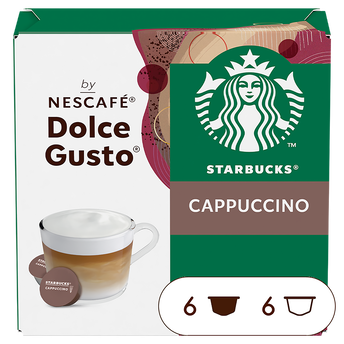 Image de Café capsules STARBUCKS CAPPUCCINO - compatible DOLCE GUSTO