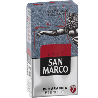 Image de Café moulu SAN MARCO PUR ARABICA Premium N°7 - Italie