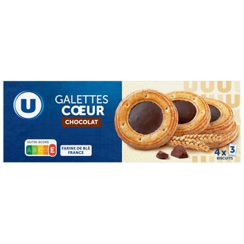 Image de U
Galettes coeur chocolat