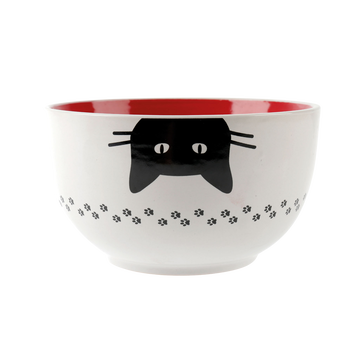 Image de Bol DELYS-BY-VERCERAL Chat en grès 19cm 56cl
