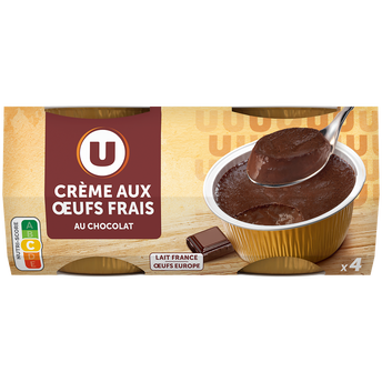 Image de U
Crème aux oeufs au chocolat