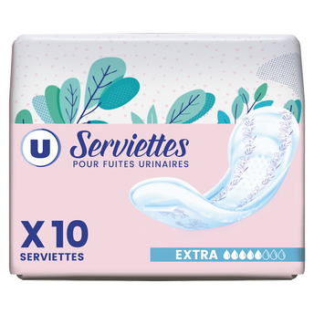 Image de U
Serviettes incontinence extra