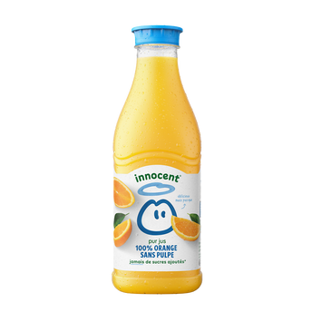 Image de Pur jus d'orange sans pulpe réfrigéré INNOCENT