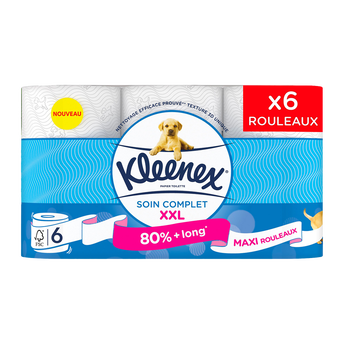 Image de Papier toilette soin complet xxl KLEENEX 2P