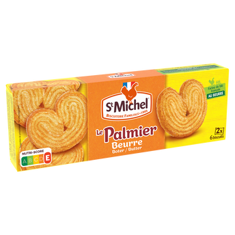 Image de Gâteau Le palmier au beurre SAINT MICHEL, paquet de