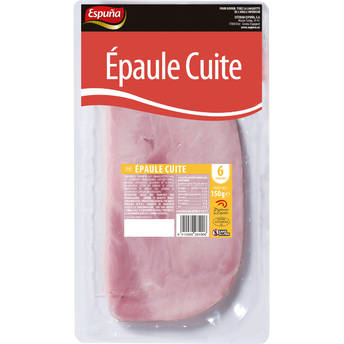 Image de Epaule cuite dégraissé découenné, 6 tranches soit