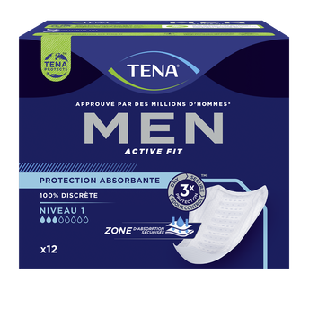 Image de Serviettes d'incontinence Level 1 TENA FOR MEN