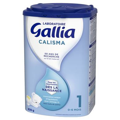 Gallia Lait bébé en poudre Calisma Pocket 1er âge, Dès la naissance