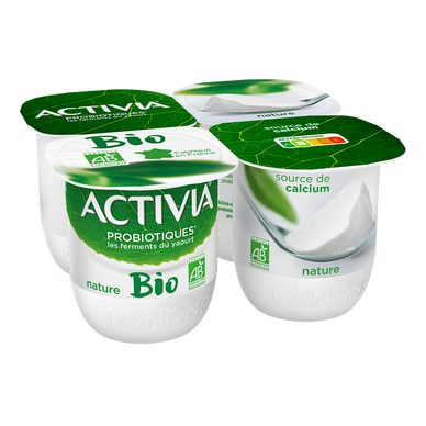 Activia Nature 0%  Spécialité laitière probiotiques & bifidus
