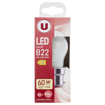 Image de U
Ampoule Led mini ronde 60w