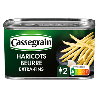 Image de Haricots beurre CASSEGRAIN - Boîte