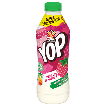 Yoplait Yaourt À Boire Sucré Aromatisé Framboise Yoplait, 850g
