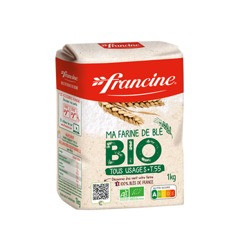 Image de Farine de blé bio, FRANCINE