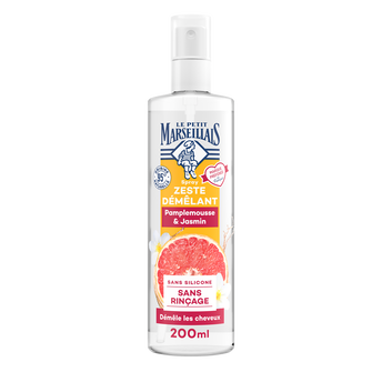 Image de Spray zeste démêlant brillance lumière pamplemousse et jasmin LE PETITMARSEILLAIS