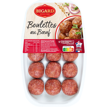 Image de Boulette au boeuf, BIGARD, France, 15 pièces