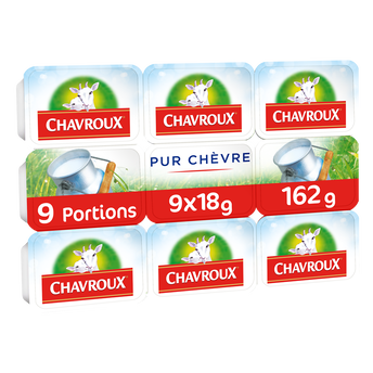 Image de Fromage de chèvre frais nature CHAVROUX - 9 portions