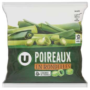 Image de U
Poireaux rondelles