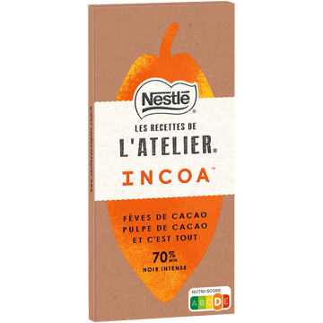 Nestlé Les Recettes De L'atelier Incoa 70% Nestle 68g