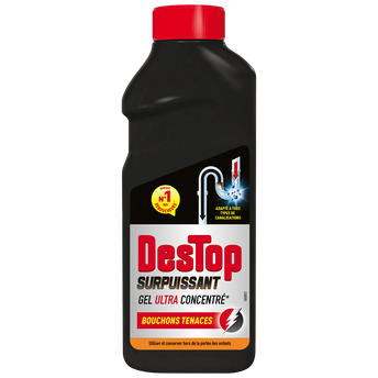 Image de Gel déboucheur pro DESTOP, flacon de
