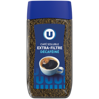 Image de U
Café soluble EXTRA-FILTRE