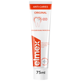 Image de Dentifrice anti-caries original 0 colorant ELMEX
