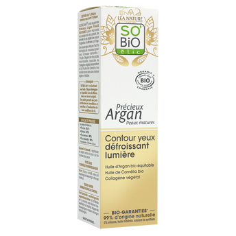 Image de Soin yeux lumière revitalisant peaux matures précieux argan SOBIO