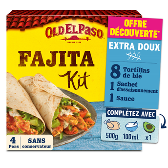 Image de Kit fajitas extra doux OLD EL PASO