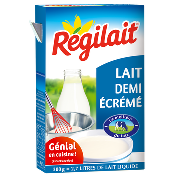 Régilait Lait Demi Écrémé En Poudre Regilait, 300g