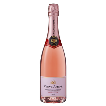 Image de Vin Crémant de Bourgogne AOP rosé, Veuve Ambal Grande Cuvée