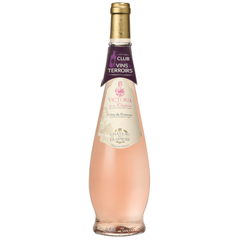 Image de Vin rosé CVT Côtes de Provence AOP, Victoria de la Clapière 75cle