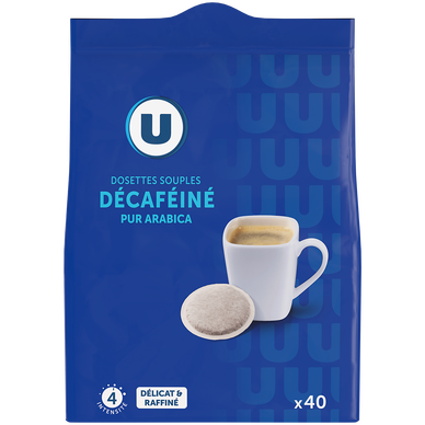 Café Décaféiné - Dosettes Souples