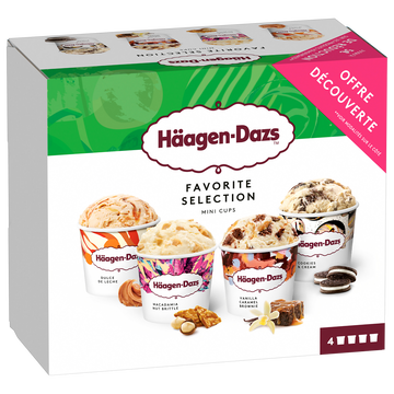 Häagen-Dazs Mini Pots Favorite Selection Häagen Dazs, 318g