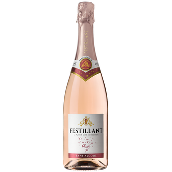 Image de Boisson pétillante sans alcool rosé, Festillant