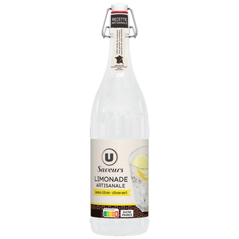 Image de U SAVEURS
Limonade à l'ancienne , Bouteille verre