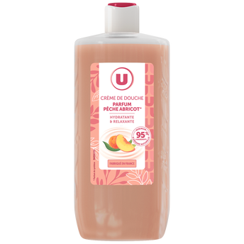 Image de U
Crème de douche pêche abricot