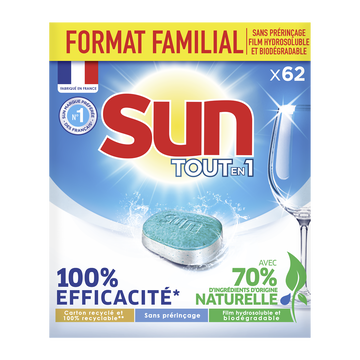 Sun Tablettes Lave Vaisselle Tout En 1 Standard Sun, X62