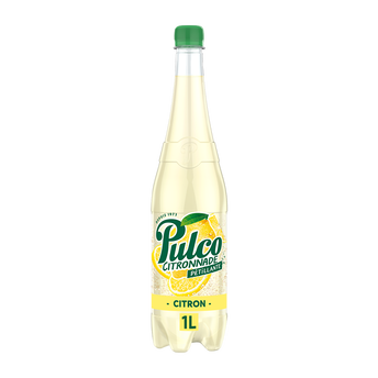 Image de Boisson pétillante saveur Citron PULCO - la bouteille de