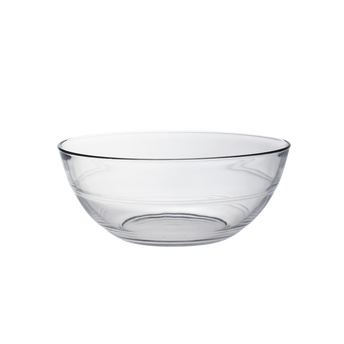 Image de Saladier lys DURALEX en verre transparent 23cm-fabriqué en