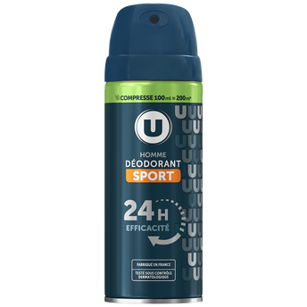 Image de U
Déodorant compressé homme sport 24h