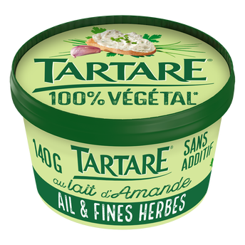 Image de A tartiner végétal ail et fines herbes lait d'amande TARTARE