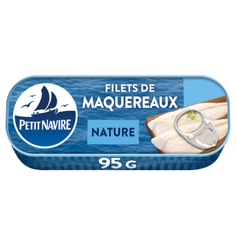 Image de Filets de Maquereaux nature PETIT NAVIRE