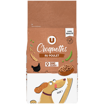 Image de U
Croquettes au poulet pour chien