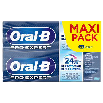 Oral B Dentifrice Professional Protection Oral B 2x75ml