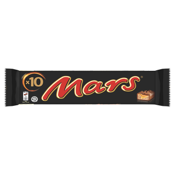 Image de Barres chocolatées MARS x10
