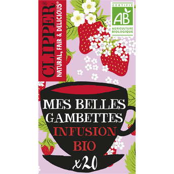 Image de Infusion Bio Mes belles gambettes CLIPPER - 20 sachets