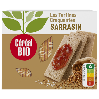 Image de Tartines Sarrasin CEREAL BIO